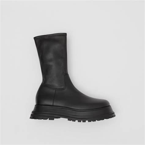 burberry lambskin boots|Burberry Leather and Lambskin Boots .